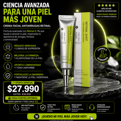 Celimax® - Crema Facial Antiarrugas Retinal