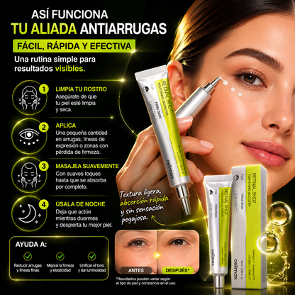 Celimax® - Crema Facial Antiarrugas Retinal